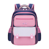 书包小学生大容量1-3-4年级一二儿童男孩三五女护脊防水减负双肩1 669大号粉色3-6年级