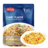 欧萨意面酱 番茄酱黑胡椒汁 牛肉酱汁罗勒风味通心粉 拌面条酱调料酱 日式咖喱调原味酱200g