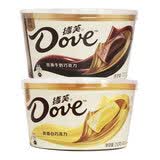 德芙（Dove）新货巧克力礼盒装碗装喜糖伴手礼新老包装随机发圣诞节零食礼盒 【2碗】丝滑牛奶+奶香白巧504g