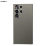 Pinkson 三星S26/S25/S23/S24 Ultra手机壳超薄透明全包磨砂硬壳防指纹PP材质不变黄散热男士新潮款软 【透黑色】轻薄防指纹 【三星Gaxaly S24Ultra】