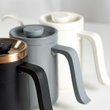 MAVO 手冲壶手冲咖啡壶 挂耳咖啡器具滴漏 长嘴细口壶家用 朱鹭白