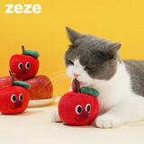 zeze苹果木天蓼耐咬磨牙玩具自嗨猫薄荷逗猫棒猫咪用品洁齿棒啃咬