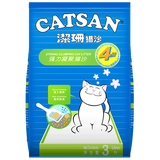 洁珊猫砂膨润土低尘强力吸附凝聚宠物猫砂 洁珊猫砂3l（2.5kg）