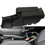 曼蒂瑞斯2013-2021款新桑塔纳扶手箱斯柯达昕锐专用中央手扶箱新捷达改装 双面板黑色红线