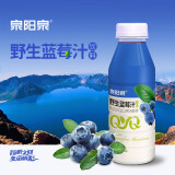 泉阳泉（QUANYANGQUAN）长白山蓝莓汁果汁饮料富含花青素饮品 蓝莓汁420ml*20瓶