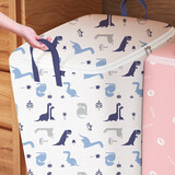 百草园衣服被子收纳袋搬家打包袋衣物整理袋束口行李棉被大容量储物神器 卡通恐龙175L【单个装】