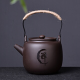 瓷牌茗茶具（cipaiming teaset）瓷牌茗 复古整套紫砂功夫茶具套装大容量家用提梁泡茶壶茶杯
