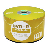 铼德(ARITA) e时代系列 DVD+R 16速4.7G 空白光盘/光盘/刻录盘 塑封装50片