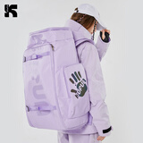 酷峰滑雪包背包单板雪板双肩包登机雪具雪鞋收纳装备大容量板包 极光紫65L