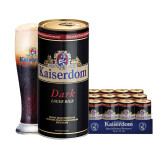 凯撒顿姆（Kaiserdom）德国 原瓶 原装进口Kaiserdom小麦精酿啤酒 整箱装 黑啤1L*12听