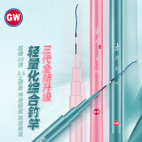 光威（GW）鱼竿手竿3.6米清月三代水红粉色钓鱼竿超轻超硬野钓综合竿鱼杆