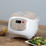 天际真陶瓷内胆电饭煲2L3家用0无涂层不粘煮饭锅小型智能预约多功能 推荐3-5人 约9碗 容量 3L 陶瓷内胆