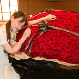 来一客情人节红玫瑰生日花束鲜花速递同城配送全国表白求婚礼物 999朵红玫瑰长长久久