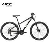 UCC运动自行车阿帕奇MD27.5轮径禧玛诺变速铝合金车架适应身高更宽泛 山鹰黑 370mm /M建议身高160-175 