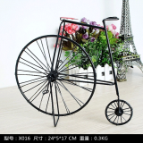 耀莎 创意自行车模型复古怀旧自行车单车二八大杠家居客厅装饰收藏 X016