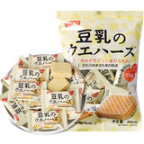 OCOCO豆乳味威化饼干独立装日式小饼干网红解馋小零食品 豆乳味威化饼干200g*2包（约42小包）