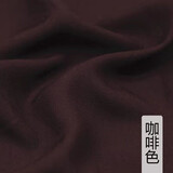 纯色棉绸纯棉布料 宝宝布绵绸布婴儿人造棉布料夏季倾销服装面料 咖啡色 1.45米宽/1米价