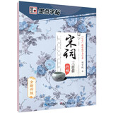 墨点字帖 行楷字帖练字大学生速成古诗词练字帖初学者手写体钢笔荆霄鹏硬笔书法临摹行楷字帖 经典文化宋词三百首
