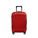 新秀丽（Samsonite）万向轮贝壳箱拉杆箱密码锁行李箱旅行箱CS2红色25寸 情人节礼物