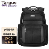 TARGUS泰格斯笔记本电脑包双肩包15-16英寸背包书包商务送男友 黑 618