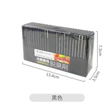 KOKUBO 日本进口冰箱除臭剂橱柜去异味剂冷冻室去腥脱臭剂活性炭吸附包 冷藏室用黑盒30g