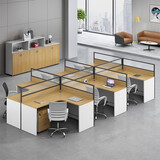 时仁（ShiRen）办公家具办公桌椅组合员工桌电脑桌现代简约屏风隔断办公室卡座 色卡一块（定制颜色）