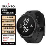 颂拓（SUUNTO）RACE S 专业跑步智能户外运动手表多星定位心率血氧 夜墨黑