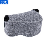 JJC 相机内胆包 收纳保护套 适用于索尼A6600 A6100 A6000 A5100 A6300 A6400 ZV-E10 RX1RII微单配件 OC-S1BG小号 深灰色