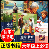 快乐读书吧六年级上册全3册小英雄雨来童年爱的教育课外阅读书籍彩图名师导读版音频朗读附考点手册