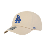 47美版棒球帽子棒球帽鸭舌帽遮阳防晒软顶NY/LA刺绣 47brand出品 卡其色(大标LA刺绣)