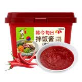 韩今拌饭酱 炒年糕 韩国进口 下饭酱 韩式火锅调料调味酱450g家庭装