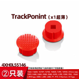 联想ThinkPad小红帽原装小红点蓝牙USB键盘指点杆帽Trackponint cap 小孔两个装 【内径2.5mm 高度4mm】