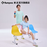 薰风（KUMPOO）新款羽毛球服速干短袖男凉感T恤女宽松上衣休闲服透气熏风运动服 牛油果绿 S