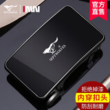 七匹狼皮带头扣头皮带扣男士合金情人节裤带头腰带头带身配件 单扣头内穿式黑色【搭配3.3-3.6cm皮带身】