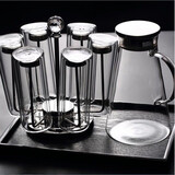 VETROAMANO双层玻璃杯套装家用水杯隔热加厚直身杯耐热杯子泡茶杯绿茶杯客厅