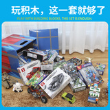 儿童积木玩具空投箱大礼包一整箱拼装小颗粒盲盒男孩女孩生日礼物 精选男孩20盒不重复+空投箱