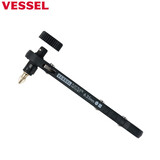 VESSEL日本威威进口多用棘轮批六角批头螺丝刀组套十一字起子扁形改锥 TD-71 十字 P.2×25.4mm