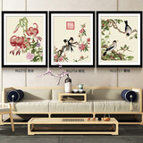 KS十字绣郎世宁宫廷名画仙萼长春图多联画客厅新款手工绣自己绣线绣 【单幅】仙萼长春图桃花 57*51cm