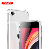 ESCASE iPhone se2/8/7手机壳苹果se2/7/8保护套 4.7英寸TPU全包气囊防摔软壳适用于苹果7/8/SE2 透白