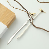 米兹MIEZ 教师节礼物原创金属书签比翼情侣礼盒装 生日礼物送女生结婚纪念礼物送老婆文具套装伴手礼