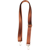 缪站双肩背包斜挎包带手袋单肩替换肩带单买书包电脑包包尼龙背带配件 棕色1条/宽2.5cm 长70-120cm可调