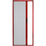 聚佩清门沙帘 家用 防蚊折叠铝合金隐形纱窗门免打孔推拉式伸缩推拉沙门 定制尺寸下单请联系客服