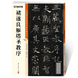 墨点字帖 褚遂良雁塔圣教序毛笔字帖（视频版）馆藏珍本 中国碑帖高清彩色精印视频技法解析本 褚遂良雁塔圣教序毛笔字帖