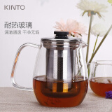 利快 玻璃茶壶日本进口茶具不锈钢过滤茶壶耐热玻璃茶壶花茶壶家用办公室大容量泡茶器 茶壶720ml