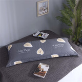 卡培拉全棉斜纹印花双人枕套纯棉1.2米1.5米1.8米长枕头套一只装 下午茶 120*45cm双人枕套一只