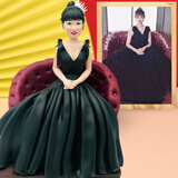 陶的传人泥人真人定制人像玩偶ai照片制作3d人物立体人像手办人偶泥塑摆件 30厘米单人