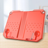 南国书香 便携阅读架读书架成人看书架神器夹书器书架简易桌上学生用书立架简约平板书本支架珊瑚橘