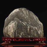 万棠天然原石家居客厅玄关观赏石补缺角办公室靠山石假山奇石桌面摆件 80斤左右择优随机款式发货