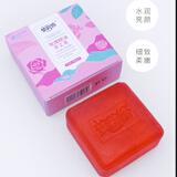 梦莉娇梦莉娇玫瑰精油皂蜂蜜手工皂洗脸洗澡去黑头控油精油海盐洁面香皂 玫瑰精油手工皂100g（盒装） 100g