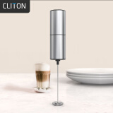 CLITON 电动打奶泡器咖啡奶泡机 家用牛奶打泡器 不锈钢手持迷你搅拌打蛋器 KJBQ-9